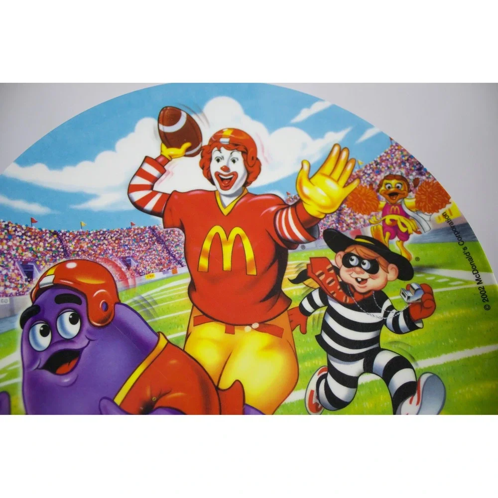 Vintage 90s Y2K McDonald's Melamine Collectible Plates Set of 4 Ronald Grimace